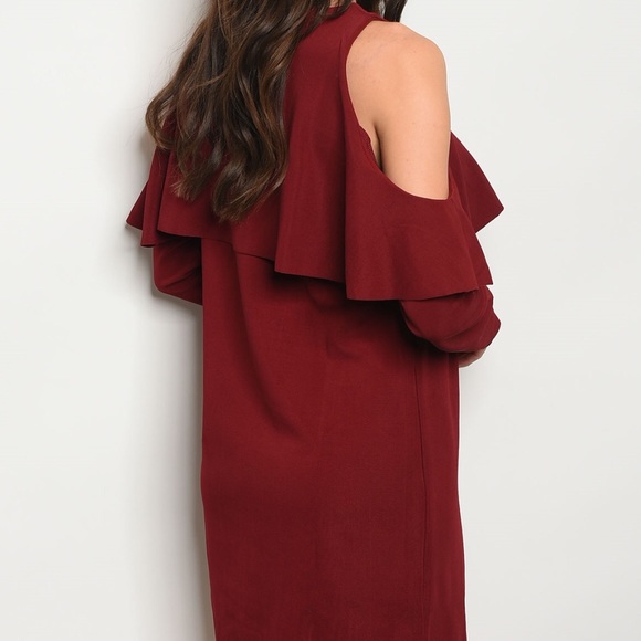 Wine Dress HOST PICK!!! @LAST ONE - Picture 3 of 3